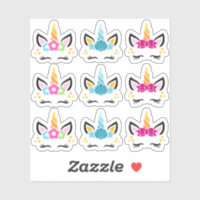 Funny And Cute Unicorn Stickers