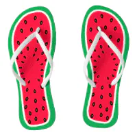 Fruit on sale flip flops