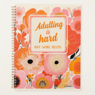 Funny and Feminine Inspirational  Planner