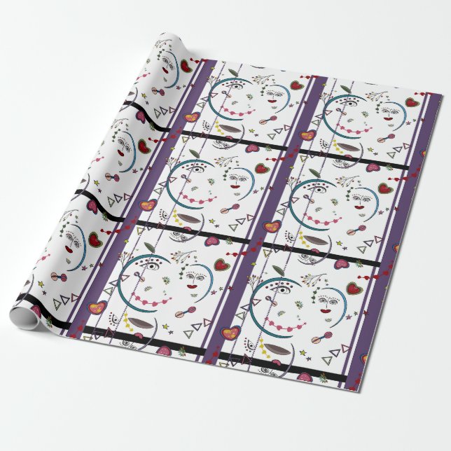 Funny and homorous Wrapping Paper (Unrolled)