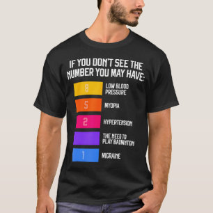 Funny And Humorous Badminton Memes Shuttlecock Bir T-Shirt