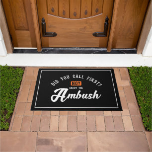 Funny and Humorous Welcome Mats   Enjoy Ambush