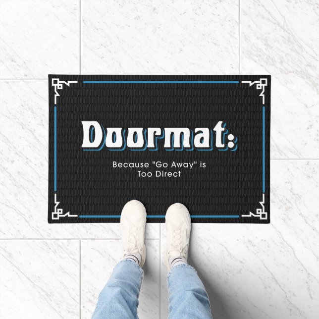 Funny and Humorous Welcome Mats | Go Away (Indoor)