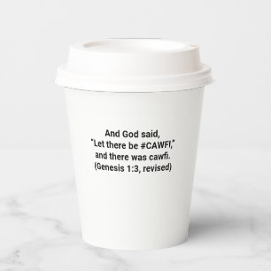 Funny and Inspirational Paper Coffee Cups