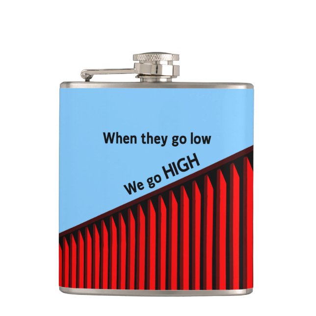 Funny and Positive Flask (Front)