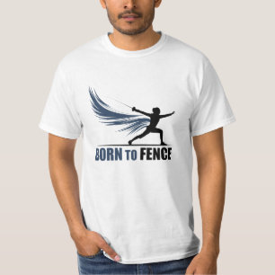 Funny and Quirky Fencing Lover Graphics T-Shirt