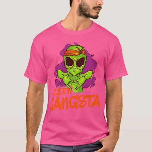 Funny  and Rap Hip Hop Music Lover Extraterrestria T_Shirt