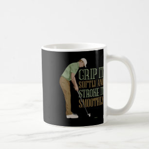 Funny And Rude Golf - Drink And Drive- Adult Humor Coffee Mug