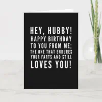 birthday wishes for husband funny