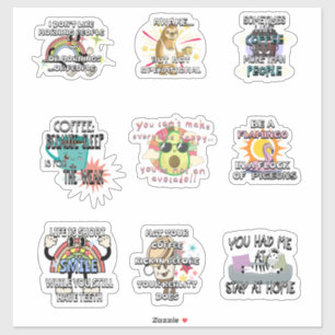 Funny and Sarcastic Vinyl Stickers