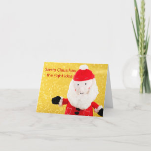 Funny and Sarcastic Xmas Card for Unwanted Guests