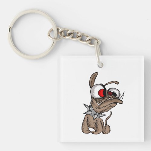 funny and scary cartoon collection 2 keychain