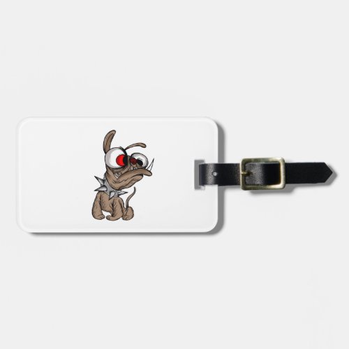 funny and scary cartoon collection 2 luggage tag