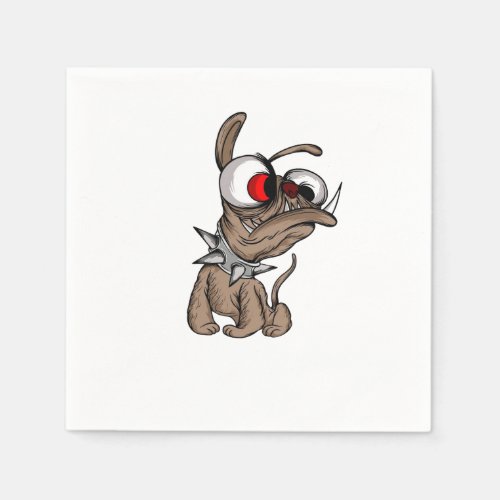 funny and scary cartoon collection 2 napkins