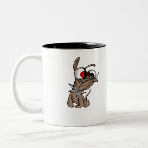funny and scary cartoon collection 2 Two_Tone coffee mug