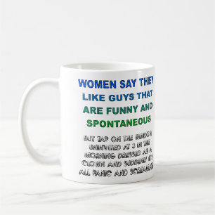 Funny and Spontaneous Guys Creepy Mug