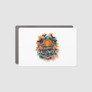 Funny and Spooky Halloween Quotes Happy Car Magnet