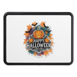Funny and Spooky Halloween Quotes Happy Hitch Cover