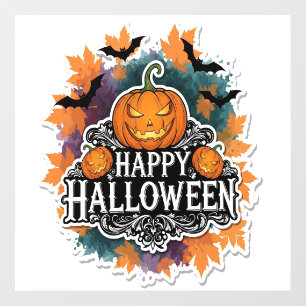 Funny and Spooky Halloween Quotes Happy Wall Decal