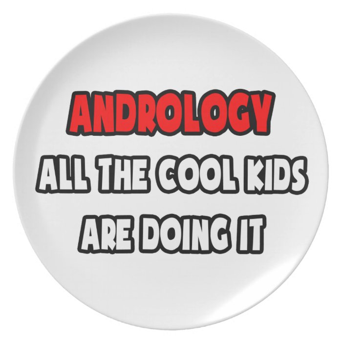 Funny Andrologist Shirts and Gifts Plates