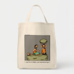 Funny Anesthesiologist Caveman Tote Bag Gift at Zazzle