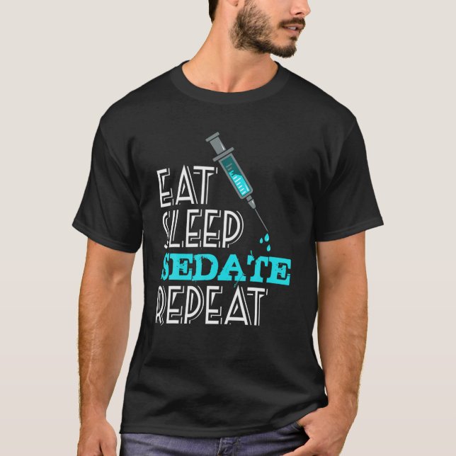Funny Anesthesiologist Gifts Medical Funny Anesthe T-Shirt (Front)