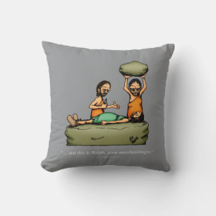 Funny Anesthesiologist Humor Pillow Gift