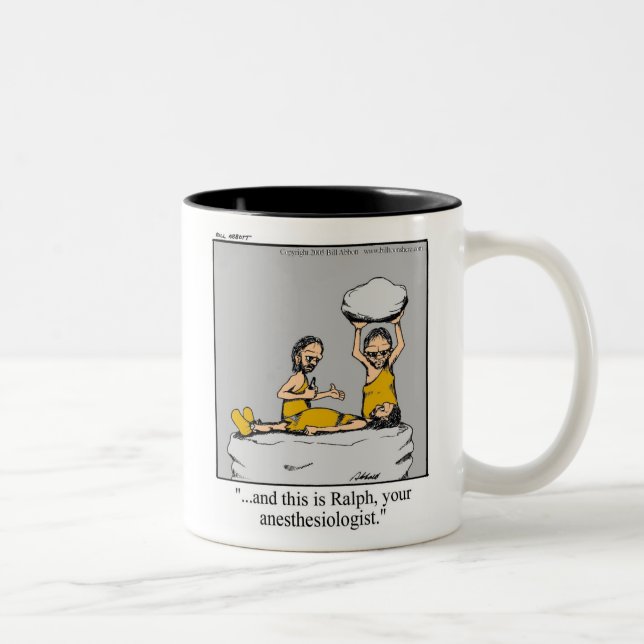 Funny Anesthesiologist Medical Mug (Right)