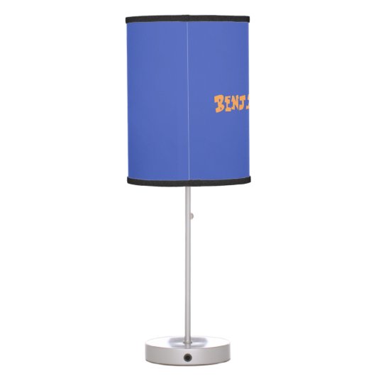 Funny angler fish cartoon table lamp (Back)