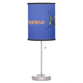 Funny angler fish cartoon table lamp (Left)