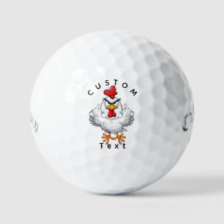 Funny Angry Bird Flipping Golf Balls - Personalize