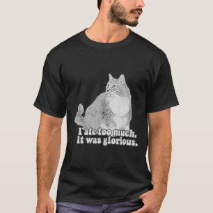 Funny angry cat meme for kitten lovers & cat owner T-Shirt