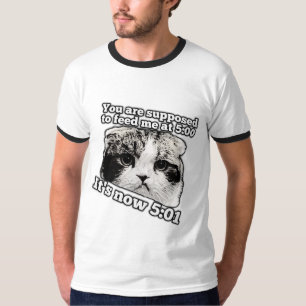 Funny angry cat meme for kitty owners T-Shirt