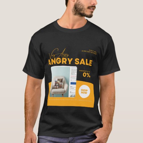 Funny Angry Sale T_Shirt