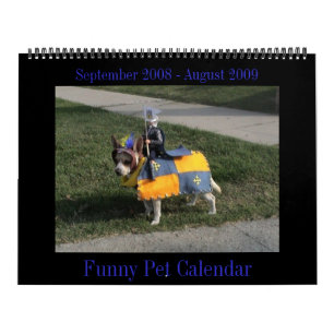 Funny Animal Calendar