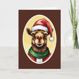 Funny Animal Christmas Favorites - Camel 1 Card