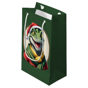 Funny Animal Christmas Favorites - Dino 2 Small Gift Bag