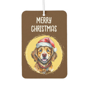 Funny Animal Christmas Favorites - Dog 1 Air Freshener