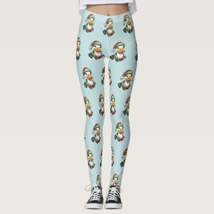 Funny Animal Christmas Favorites - Duck 2 Leggings