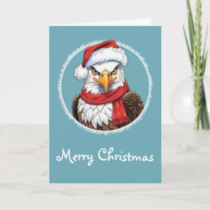 Funny Animal Christmas Favorites - Eagle 2 Card