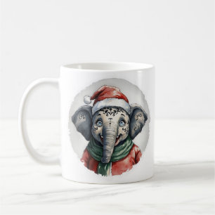 Funny Animal Christmas Favorites - Elephant 2 Coffee Mug