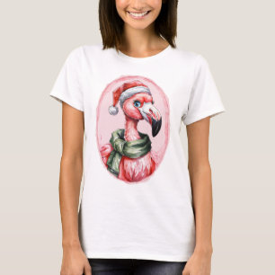 Funny Animal Christmas Favorites - Flamingo 1 T-Shirt