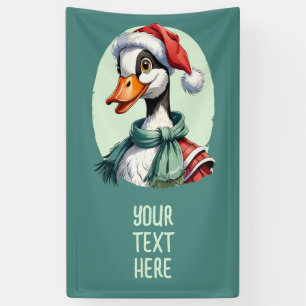 Funny Animal Christmas Favorites - Goose 3 Banner