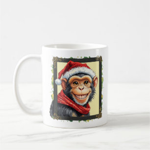 Funny Animal Christmas Favorites - Monkey 2 Coffee Mug