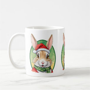 Funny Animal Christmas Favorites - Rabbit 5 Coffee Mug
