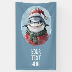 Funny Animal Christmas Favorites - Shark 1 Banner