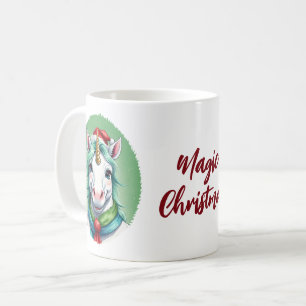 Funny Animal Christmas Favorites - Unicorn 1 Coffee Mug