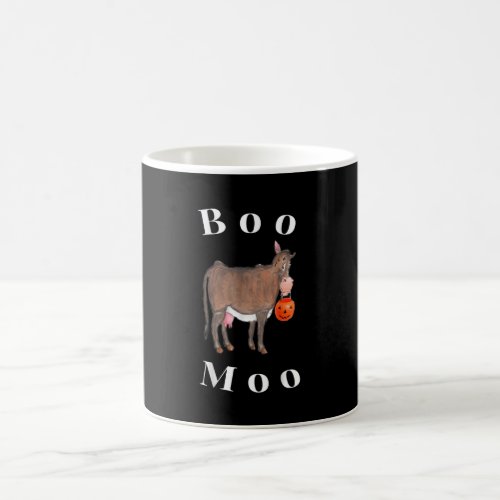 Funny Animal Cow Idea Cow Boo Moo Lover Coffee Mug