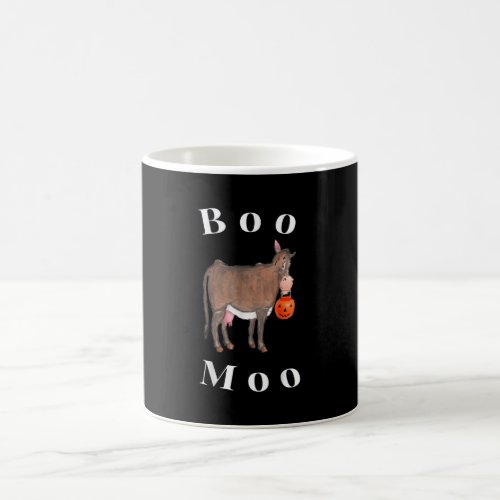 Funny Animal Cow Idea Cow Boo Moo Lover Magic Mug