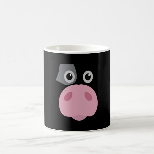 Funny Animal Cow Idea Gift For Cow Lover Magic Mug